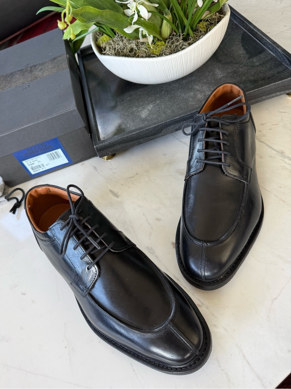 New Allen Edmonds Denali Men’s Leather Derby - Picture 14 of 16